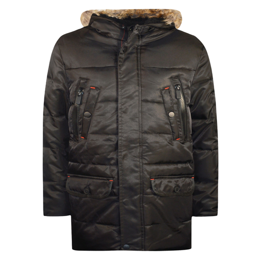 Τζάκετ Παρκά Μαύρο - Energiers - MyHouseandKids