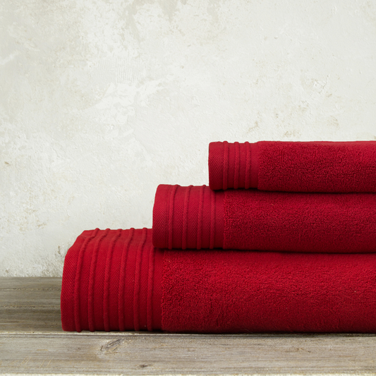 Πετσέτα Προσώπου Feel Fresh Κόκκινη 50x100cm - Nima - MyHouseandKids