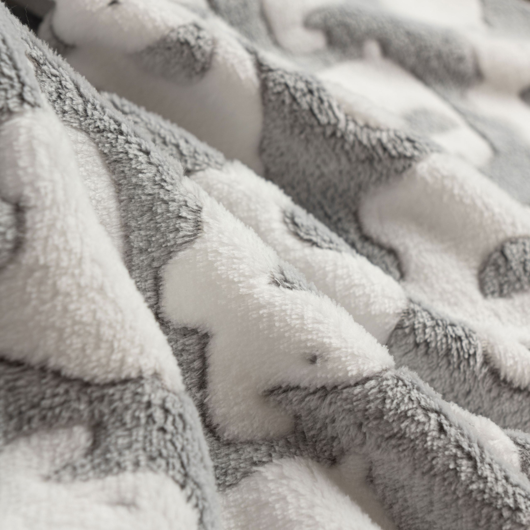 Βρεφική Κουβέρτα Fleece 100cm χ 80cm Γκρι Funky 227-220100-3 - Funky - MyHouseandKids