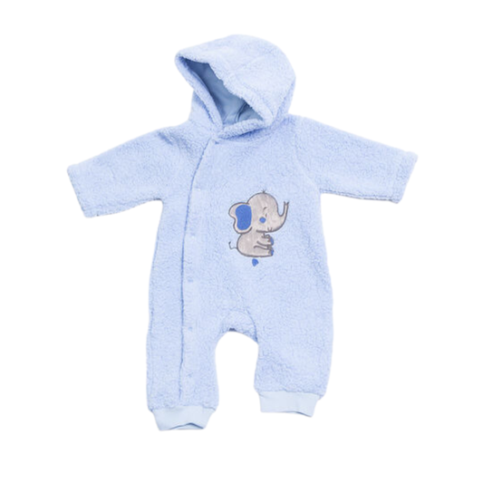 Βρεφικό Φορμάκι Fleece Γαλάζιο - Trax - MyHouseandKids