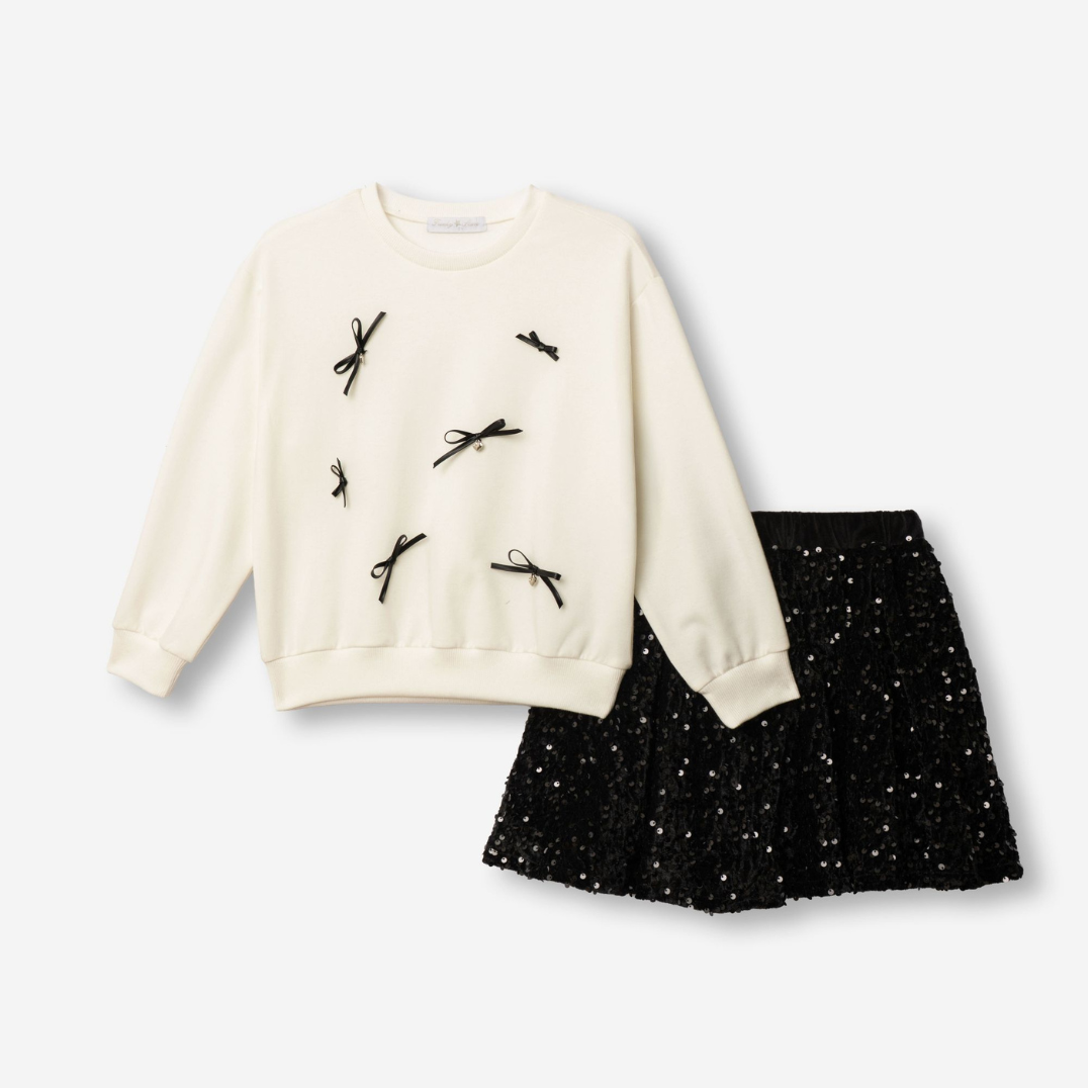 Σετ με Φουστα Μαύρη Funky 227-542101-1 - 1 - Funky - MyHouseandKids