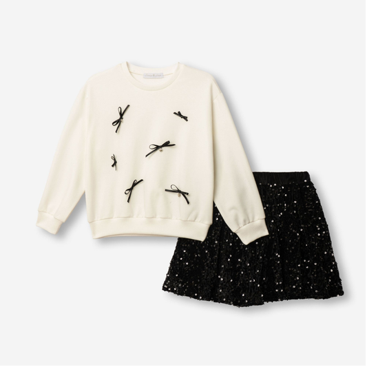 Σετ με Φουστα Μαύρη Funky 227-542101-1 - 1 - Funky - MyHouseandKids