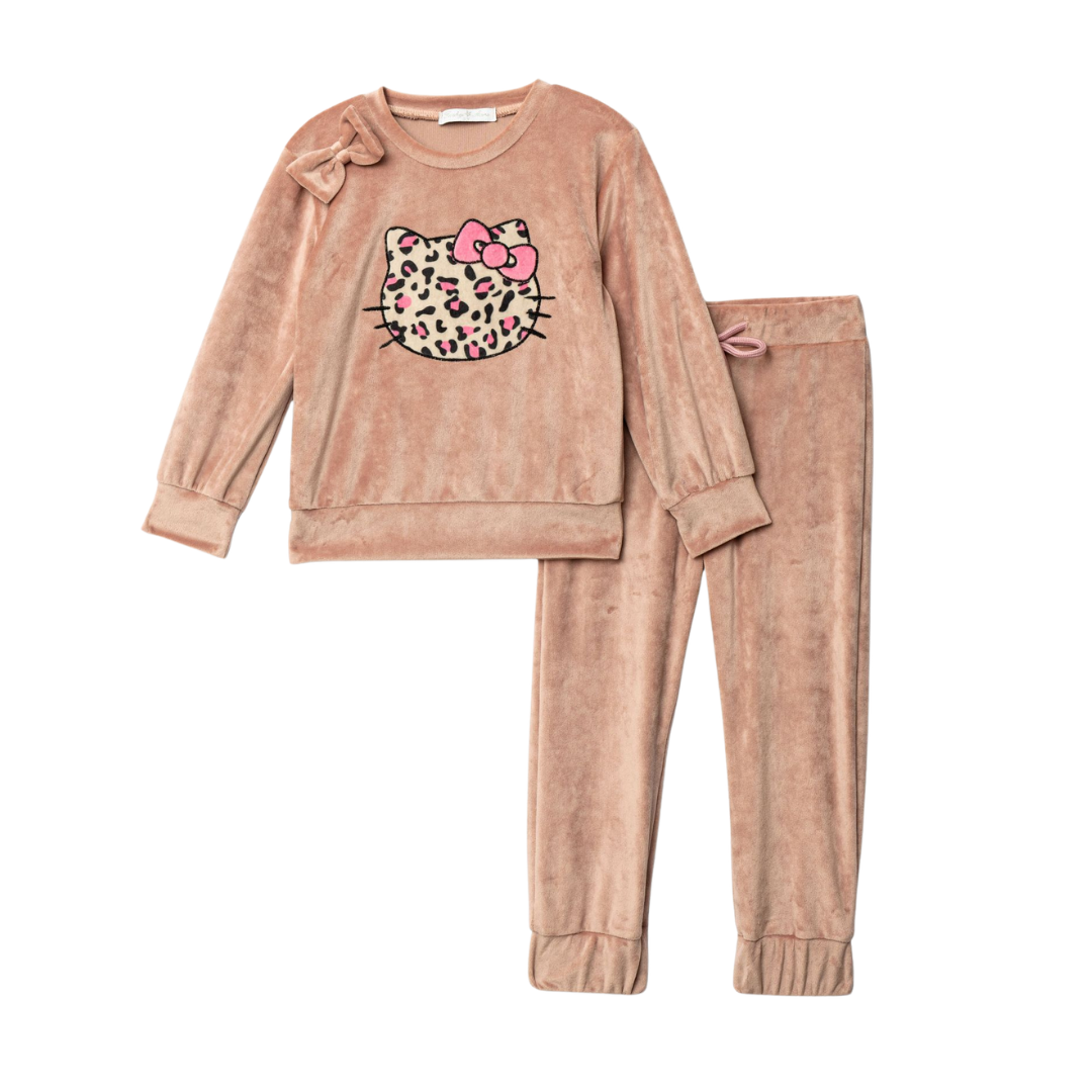 Φόρμα Σετ Βελουτέ Σάπιο Μήλο Funky 227-717125-1 - Funky - MyHouseandKids