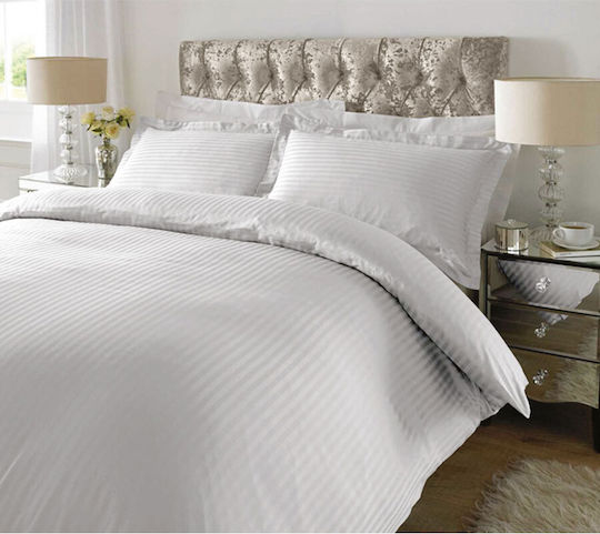 Μαξιλαροθήκη Σχ.Glamour TC 200 κλωστών 52Χ72cm 50% cotton-50% pol. - Flamingo - MyHouseandKids