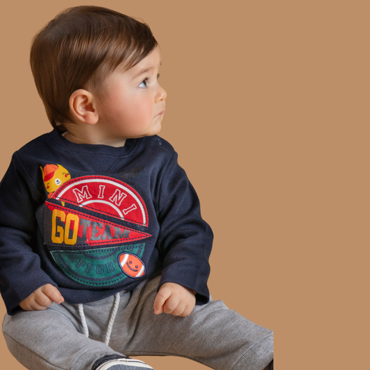 Βρεφική Φόρμα Αχνούδιαστη Go Team - Energiers - MyHouseandKids