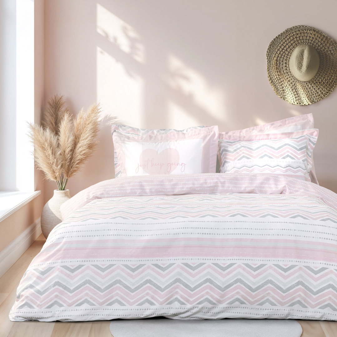 Σετ Σεντόνια Διπλά Χωρίς Λάστιχο Hamptons Nima Home - Nima - MyHouseandKids