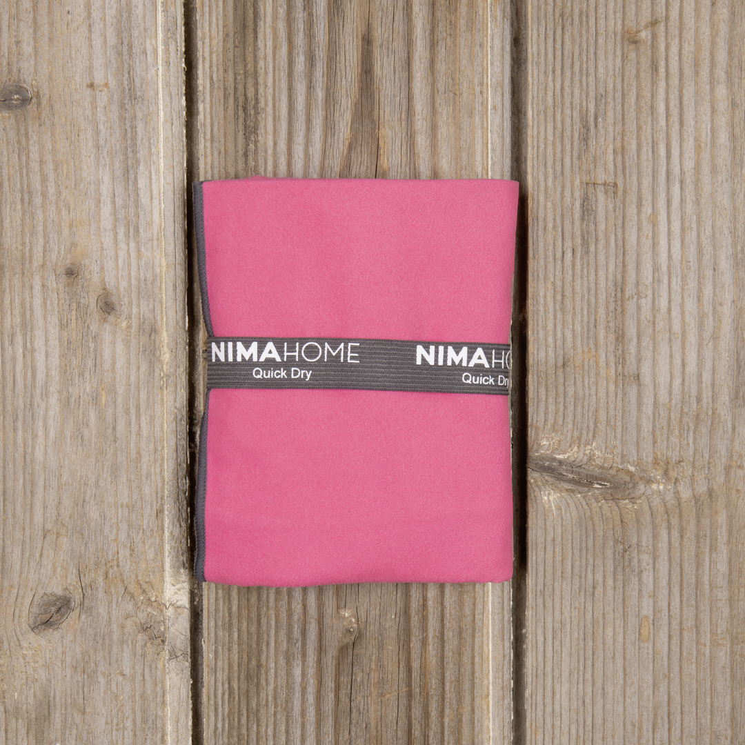 Πετσέτα Γυμναστηρίου Happy Pink 50x90 - Nima - MyHouseandKids