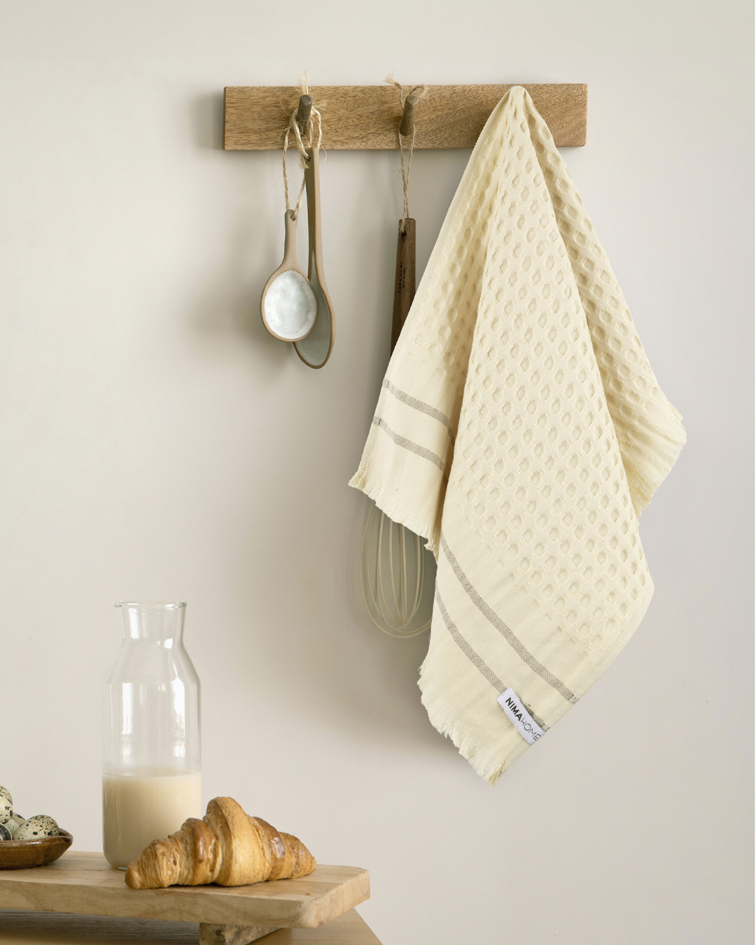 Πετσέτα Κουζίνας Μπεζ Νima - NimaHome - MyhouseandKids