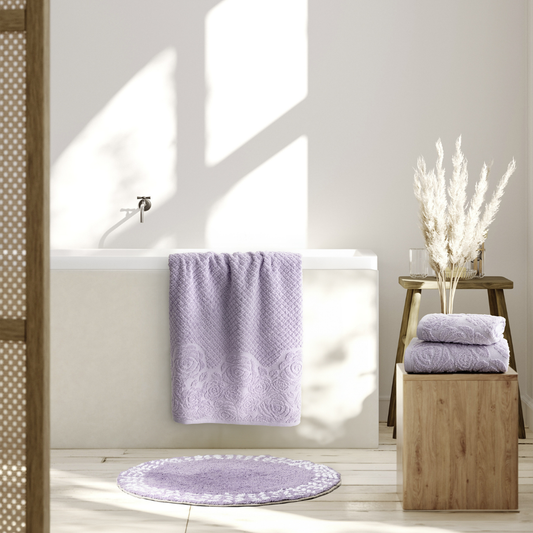 Πετσέτες Μπάνιου Jacquard 3τμχ Melani 450gr/m² Nima - nima - MyHouseandKids