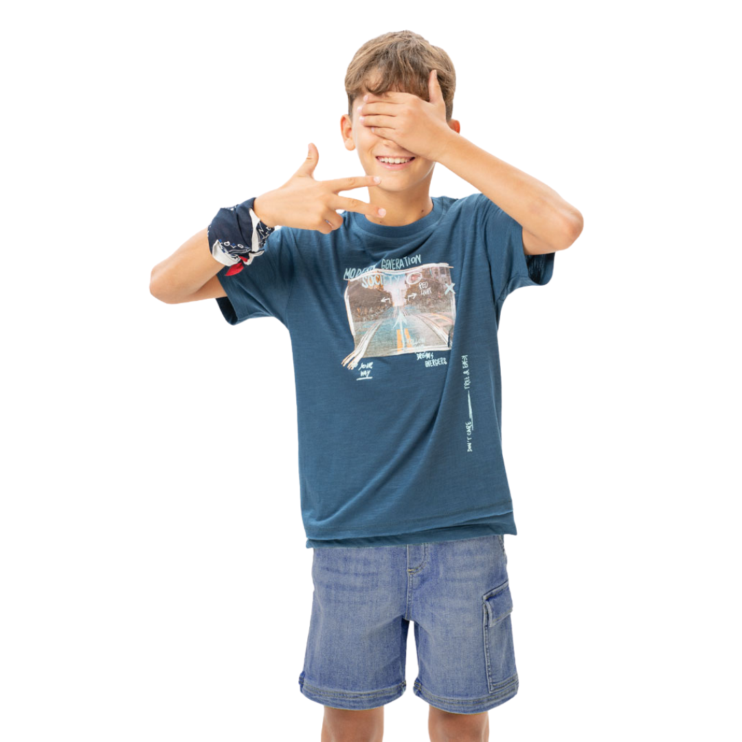 Βερμούδα Jean Μπλε 225033-2 Energiers  - Energiers - MyHouseandKids
