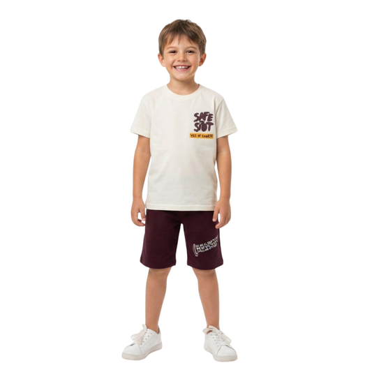 Kαλοκαιρινό Σετ 2 Τεμ. Εκρού Trax 49330 - Trax - MyHouseandKids