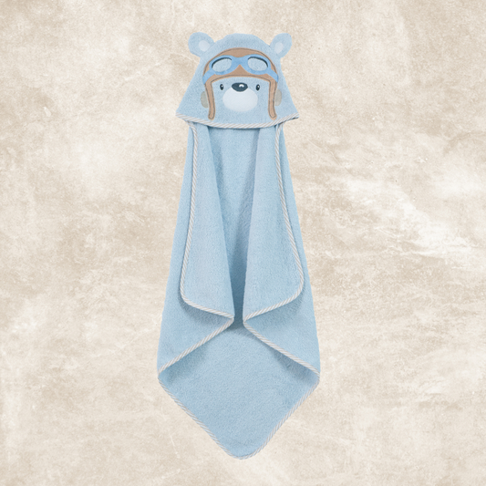 Kαπα Βρεφική Boy's World  75x75 Mπλε - Nima - MyHouseandKids