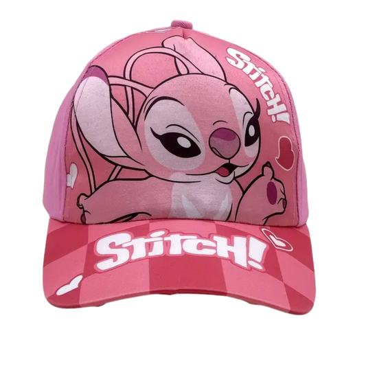 Kαπέλο Jockey Stitch Ροζ - MyHouseandKids