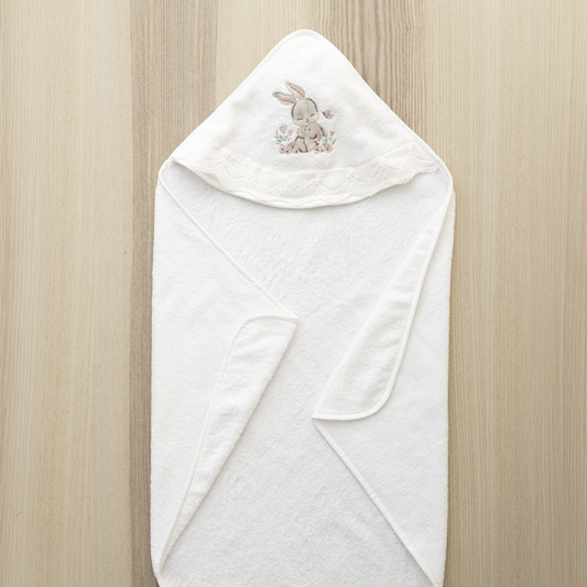 Kαπα Βρεφική Sweet Baby Nima 75x75 Λευκό - Nima - MyHouseandKids