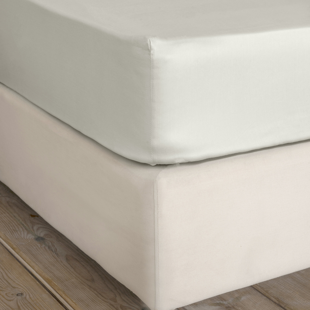 Σεντόνι Βαμβακοσατέν King Size με Λάστιχο Superior Beige 180x200x34 - Nima - MyHouseandKids