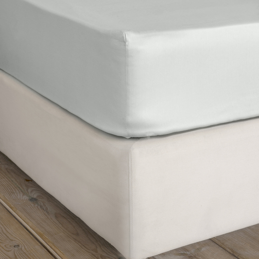 Σεντόνι Βαμβακοσατέν King Size με Λάστιχο Superior Sort Gray 180x200x34 - Nima - MyHouseandKids