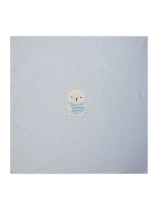 Koυβερτάκι Bebe Aγκαλιάς Σιελ 75x85cm - Energiers - MyHouseandKids