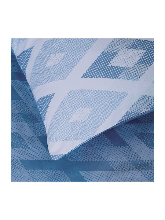 Κουβερλί Kocoon Μονό  Rombus Blue 160x245cm - NimaHome - Kocoon - MyHouseandKids