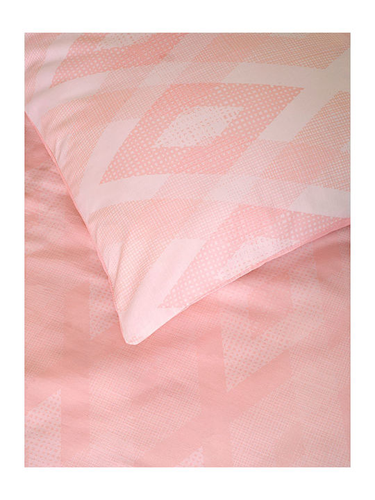 Κουβερλί Kocoon Μονό Rombus Pink 160x245cm - NimaHome - Kocoon - MyHouseandKids