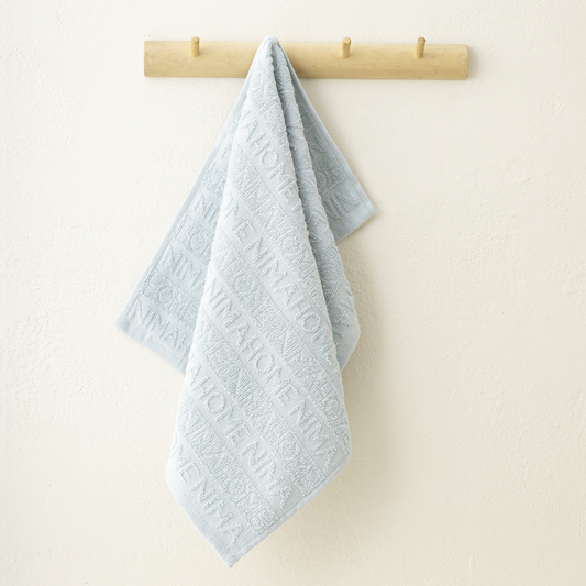 Πετσέτα Ζακάρ Label Dusty Aqua 40x60cm Nima - Nima - MyHouseandKids
