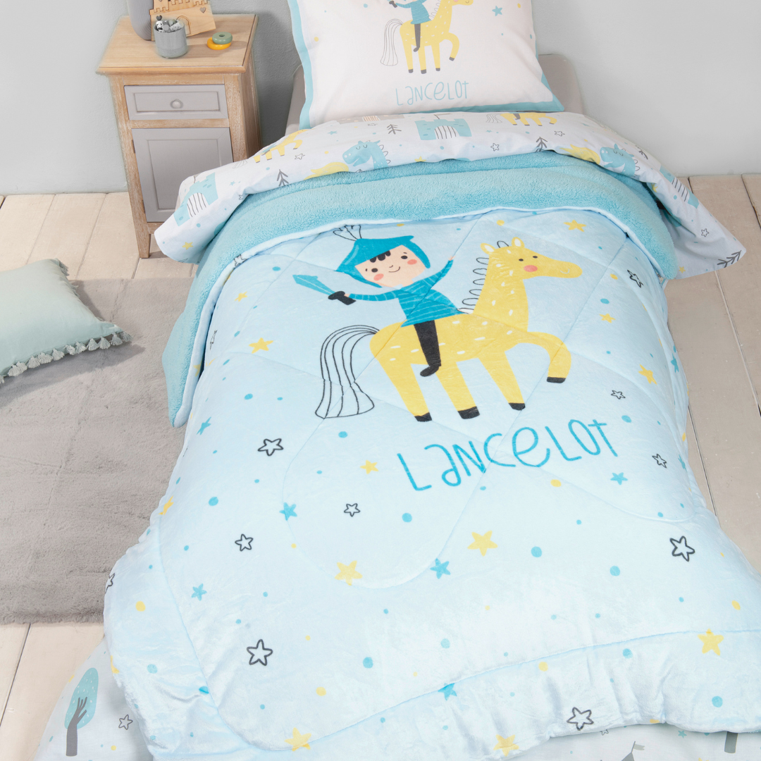 Κουβερτοπάπλωμα Lancelot Γαλάζιο Nima - 