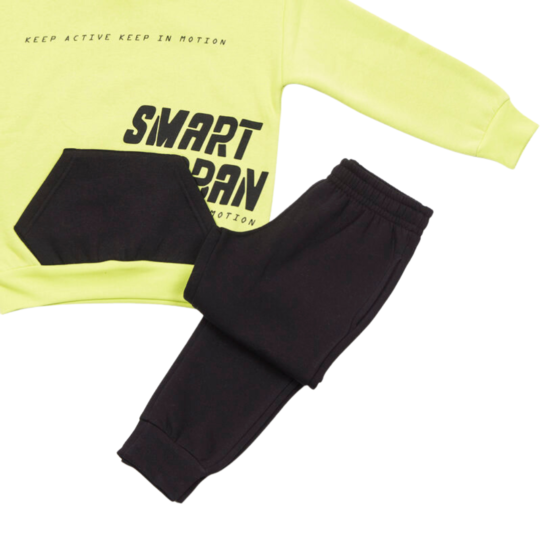 Φόρμα Φούτερ Lime - Trax - MyHouseandKids