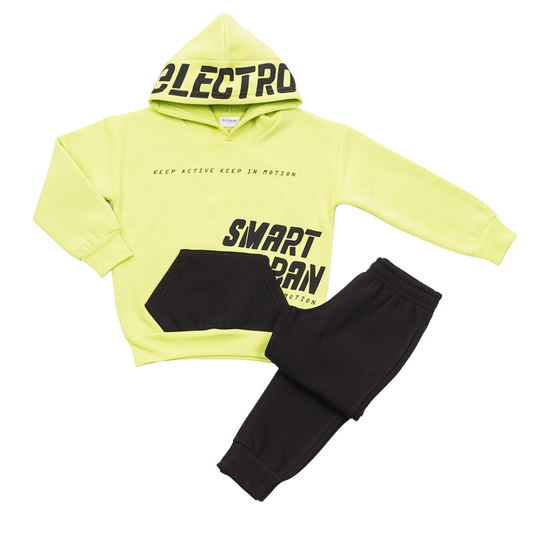 Φόρμα Φούτερ Lime - Trax - MyHouseandKids