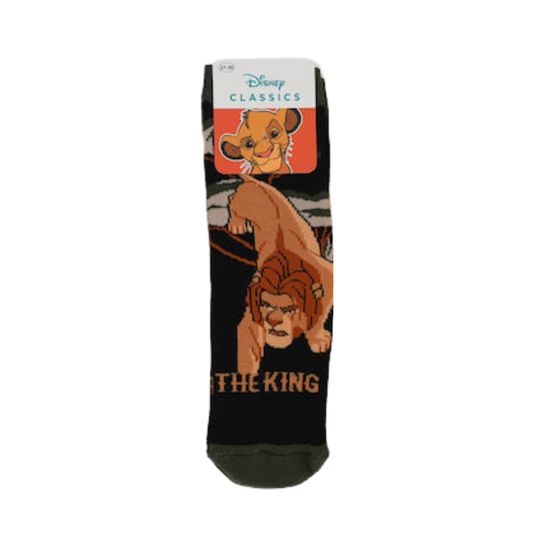 Καλτσες Παιδικες με Ταπες Lion King 1 Ζεύγος