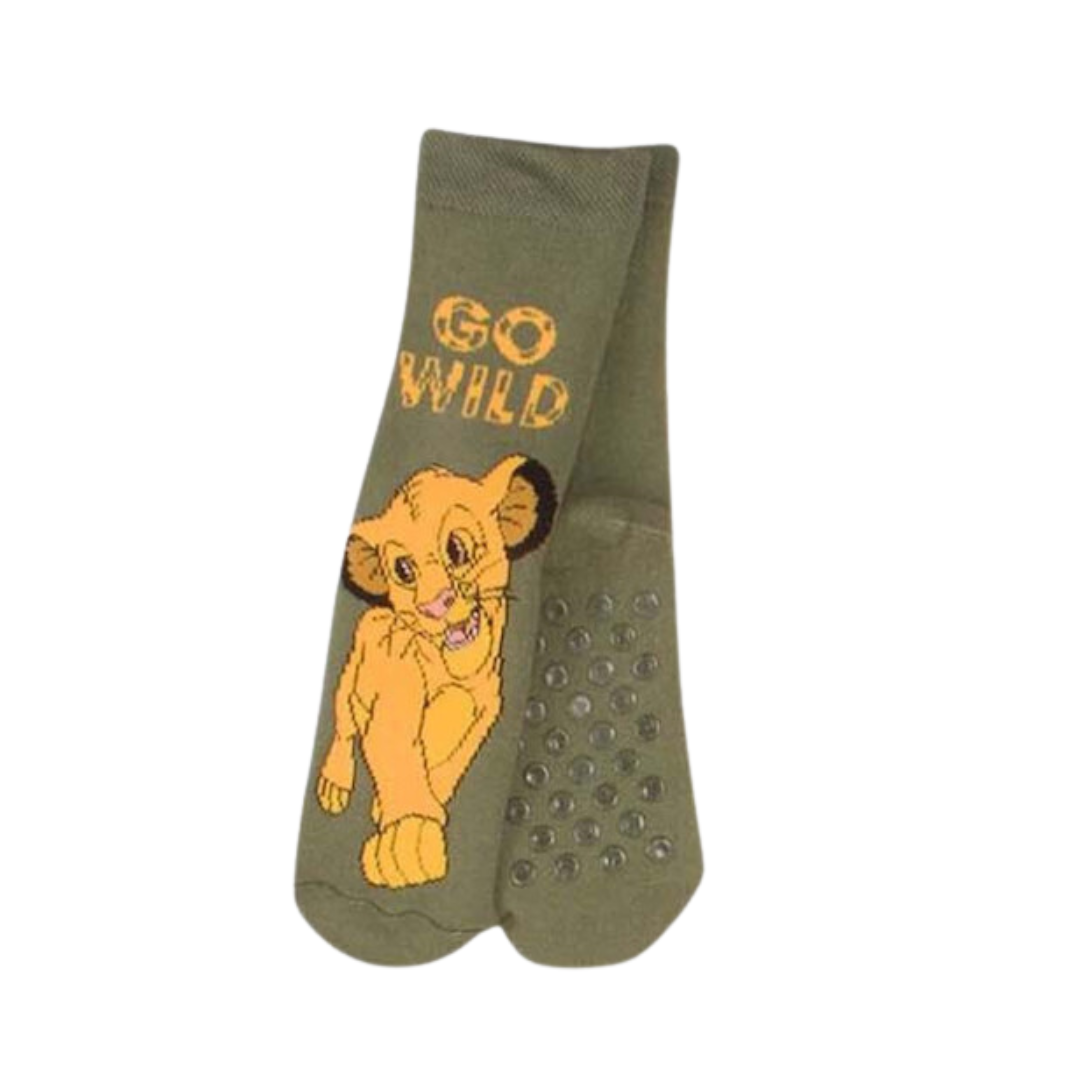 Καλτσες Παιδικες με Ταπες Lion King 1 Ζεύγος - Disney - MyHouseandKids