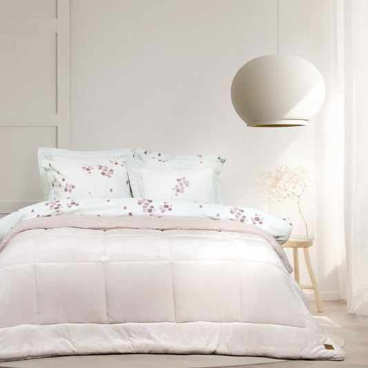 Κουβερτοπάπλωμα Mονό 160x220cm Cira Nude Pink Νima Home - Nima - MyHouseandKids