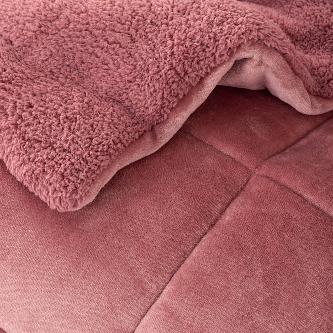 Κουβερτοπάπλωμα Mονό 220x240cm Cira Apple Pink Νima Home - Funky - MyHouseandKids