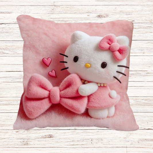 Mαξιλάρι Διακοσμητικό 2d Hello Kitty 45x45cm - MyHouseandKids