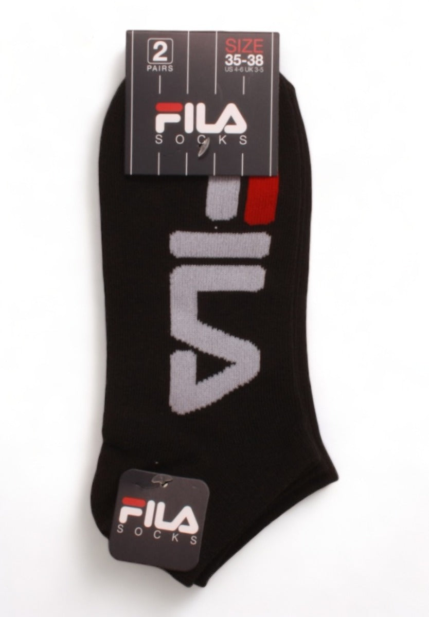 Κάλτσες Σοσόνια Mαύρα Σετ 3 Ζευγαριών Fila - Fila - MyHouseandKids