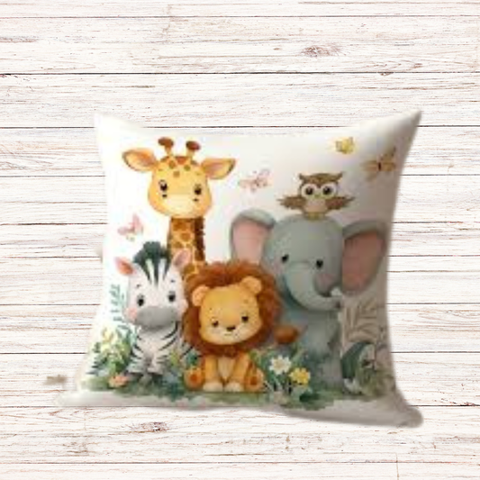 Mαξιλάρι Διακοσμητικό Ζωάκια 35x35cm - MyHouseandKids