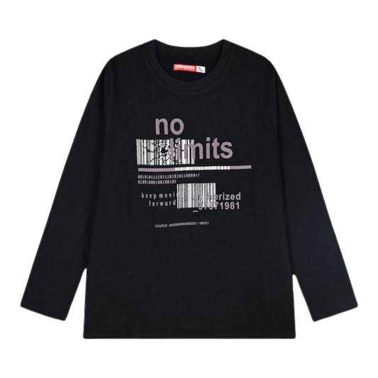 Mπλούζα Αχνούδιαστη Μαύρη - Energiers - MyHouseandKids