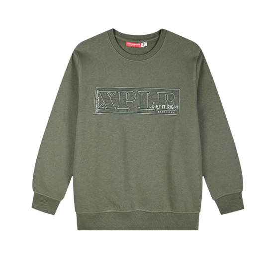 Mπλούζα Φούτερ Χακί -  Energiers - MyHouseandKids