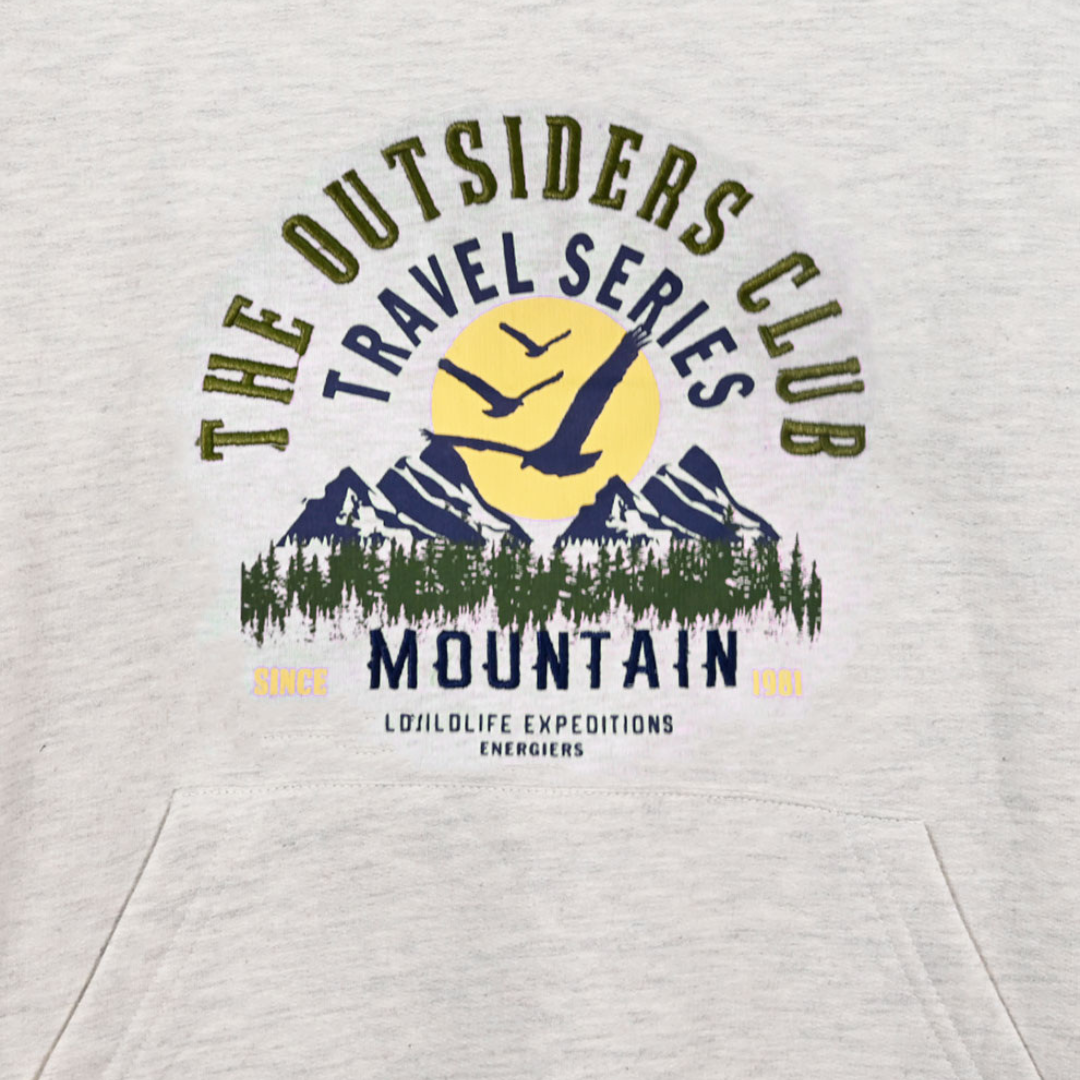 Mπλούζα Φούτερ Γκρι "The Outsiders Club" - Energiers - MyHouseandKids