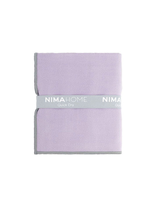 Πετσέτα Γυμναστηριου Microfiber 90x50cm  Lilac - Nima - MyHouseandKids