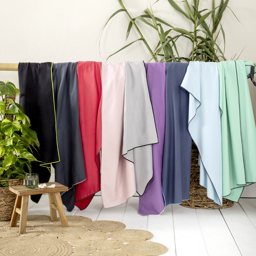 Πετσέτα Θαλάσσης Microfiber Black 75x150cm Riva Nima - Nima - MyHouseandKids