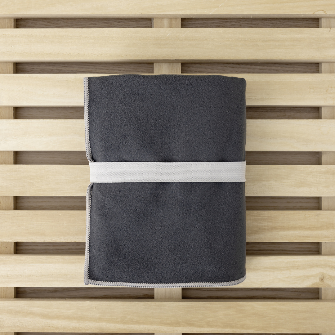 Πετσέτα Φυμναστηρίου-Θαλάσσης Microfiber Dark Gray 75x150cm Riva Nima - Nima - MyHouseandKids