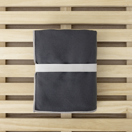 Πετσέτα Γυμναστηρίου-Θαλάσσης Microfiber Dark Gray 90x160cm Riva Nima - Nima - MyHouseandKids