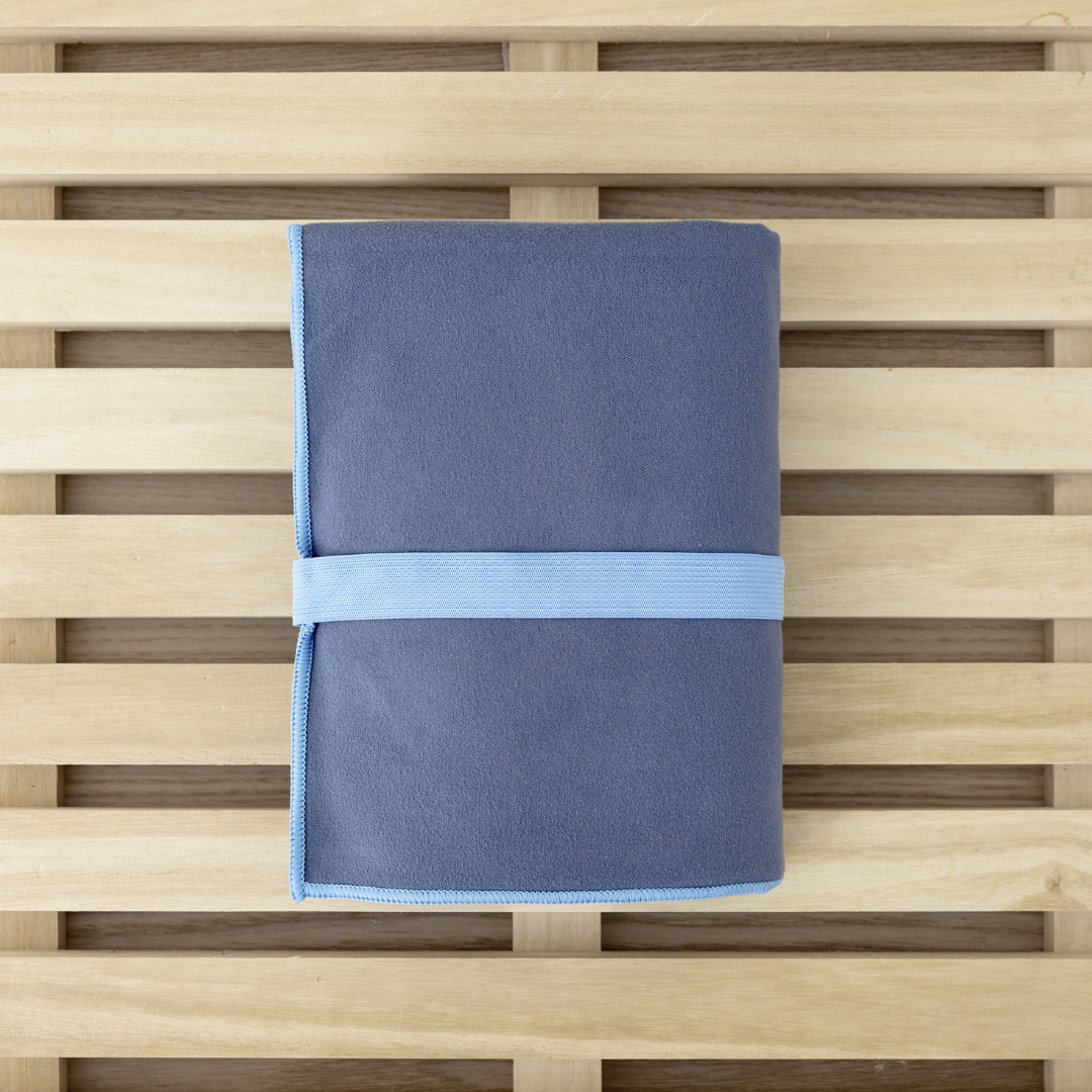 Πετσέτα Θαλάσσης Microfiber Denim Blue 90x160cm Riva Nima - Nima - MyHouseandKids