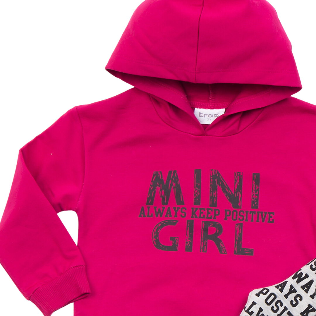 Φορμα Φούτερ "Mini Girl" - Trax - MyHouseandKids