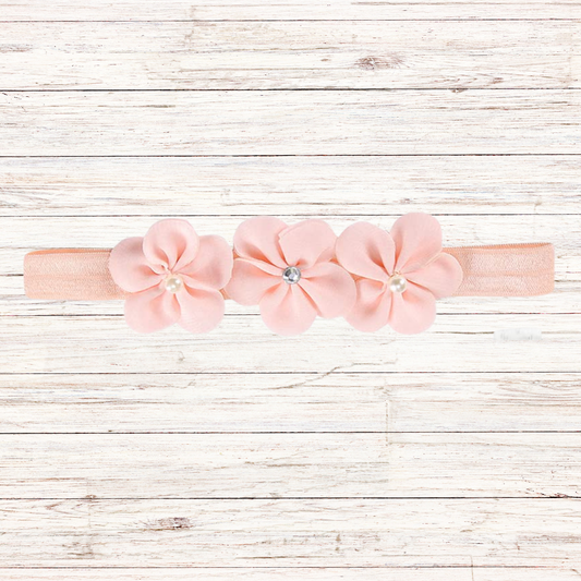 Κορδέλα Μαλλιών Βρεφική Ροζ - MyHouseandKids