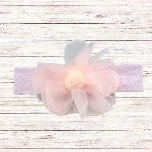 Κορδέλα Μαλλιών Βρεφική Ροζ - MyHouseandKids