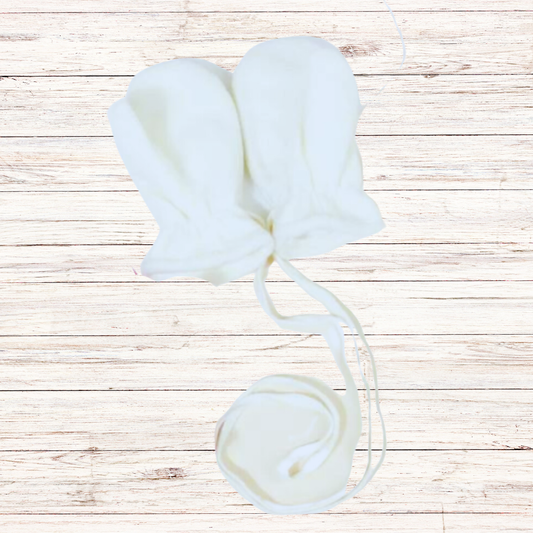 Γαντάκια Χουφτίτσες Εκρού - MyHouseandKids