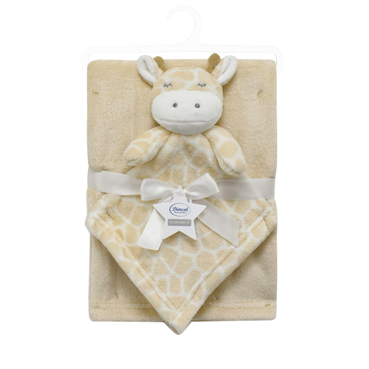 Nάνι Πανακι Παρηγοριας & Κουβερτάκι Fleece Μπεζ 75x100cm - Dimcol - MyHouseandKids