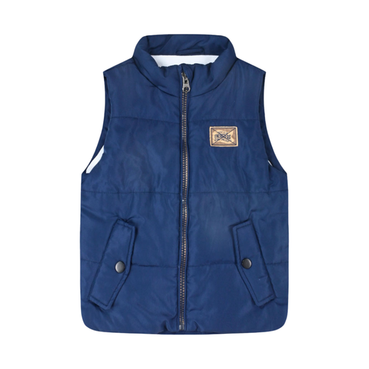 Αμάνικο Μπουφάν Γαλάζιο Εnergiers 13-226015-1 - Energiers - MyHouseandKids