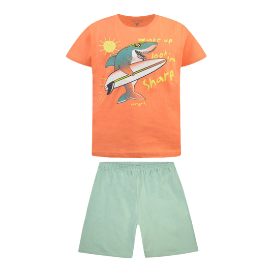 Πυζάμες Παιδικές Πράσινο Εnergiers 32-223101-9 -Energiers - ΜyHouseandKids