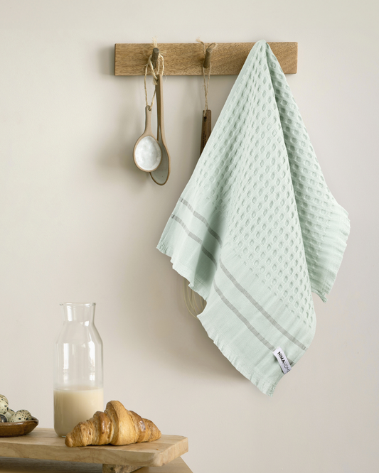 Πετσέτα Κουζίνας Πικέ Μέντα Nima - NimaHome - MyHouseandKids